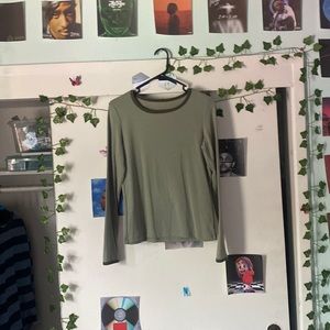 Sage Green Long Sleve